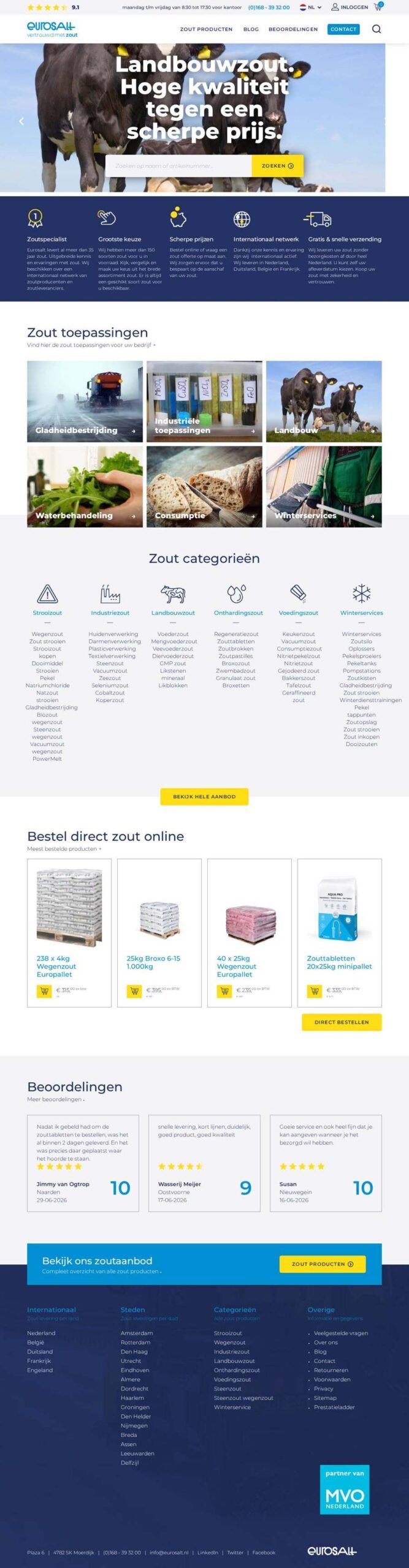 Eurosalt — project by Upvolv